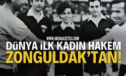 Dünyanın İlk Kadın Futbol Hakemi Zonguldak'tan: Drahşan Arda