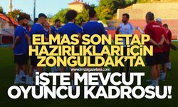 Elmas son etap hazırlıkları için Zonguldak'ta! İşte Zonguldakspor'un 3.Etap kadrosu