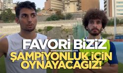 Fatih Yiğit Şanlıtürk ve Yusuf Emre Alyaprak'tan ilk etap değerlendirmesi! "Favori biziz şampiyonluk için oynayacağız"