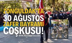 Zonguldak'ta 30 Ağustos Zafer Bayramı coşkusu...