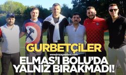 Gurbetçi Elmaslar Zonguldakspor’u Bolu’da yalnız bırakmadı
