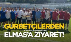 Gurbetçi Elmaslar'dan Cafer Elek’e hoş geldin ziyareti