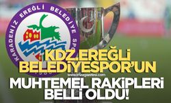 Kdz.Ereğli Belediyespor'un Türkiye Kupası'ndaki muhtemel rakipleri belli oldu