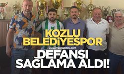 Kozlu Belediyespor defansı sağlama aldı