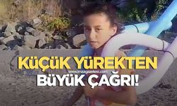 KÜÇÜK DUYARLI YÜREKTEN BÜYÜK ÇAĞRI: “DENİZİMİZİ VE SAHİLİMİZİ KİRLETMEYİN!”