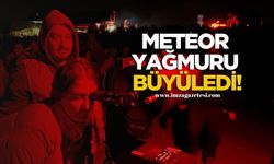 Meteor Yağmuru Büyüledi! 20 Bin Kişi Görsel şölen yaşadı!
