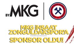 MKG inşaat Zonguldakspor'a sponsor oldu