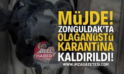 Müjde: Zonguldak’ta olağanüstü karantina kaldırıldı!