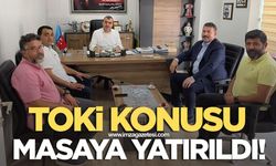 Özcan Ulupınar ve Ahmet Çolakoğlu'ndan TOKİ toplantısı