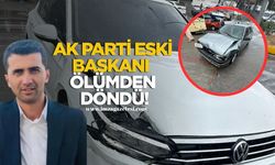 Ak Parti eski başkanı ölümden döndü...