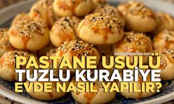 Pastane Usulü Tuzlu Kurabiye Evde Nasıl Yapılır?