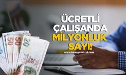 Ücretli Çalışan Sayısında Milyonluk Sayı!