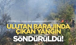 Ulutan Barajı Yakınında Orman Yangını: Yangın Kontrol Altına Alındı