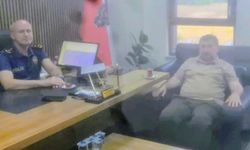 İŞ İNSANINDAN İLÇE EMNİYET MÜDÜRÜ’NE ZİYARET