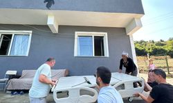 Taksici Engin ve oğlu Yusuf'tan Filyos'ta örnek davranış...