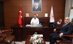 Genel müdürden valiye ziyaret!