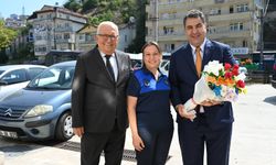 Kaymakam Yılmaz, Başkan Halil Posbıyık’ı Ziyaret Etti...