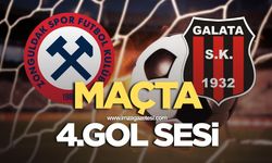 Zonguldakspor Galataspor maçında dördüncü gol sesi