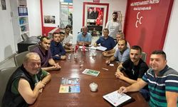 YATIRIMLAR VE HEDEFLER MASAYA YATIRILDI; MHP KİLİMLİ TEŞKİLATI, AYLIK TOPLANTIDA BİR ARAYA GELDİ