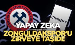 Yapay zeka Zonguldakspor’u zirveye taşıdı
