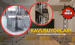Engelli asansörü ve yangın merdivenine kavuşuyorlar!