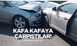 Kafa Kafaya Çarpıştılar! Yolcu panik atak geçirdi!
