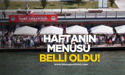 Zonguldak Belediyesi Kent Lokantası'nda Bu Haftanın Menüsü Belli Oldu...