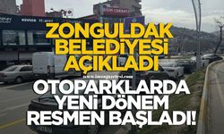 Zonguldak Belediyesi açıkladı! Otoparklarda yeni dönem