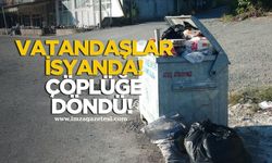 Vatandaşlar tepkili! Çayköy Çöplüğe Döndü!