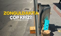 Zonguldak'ta çöp krizi!