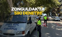 Zonguldak’ta Trafik Ekiplerinden Sıkı Denetim!