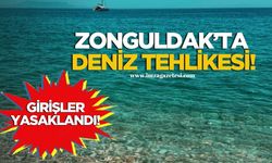 Zonguldak'ta deniz tehlikesi! Girişler yasaklandı!