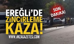 Zonguldak Ereğli'de Zincirleme Kaza!