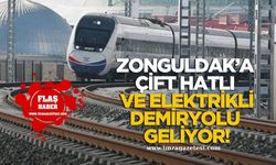 Zonguldak’a Çift Hatlı ve Elektrikli Demiryolu Geliyor!