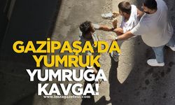 Zonguldak Gazipaşa Caddesi'nde yumruk yumruğa kavga!