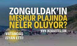 Zonguldak Göbü Sahilinde Vatandaş İsyan Etti!