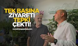 CHP İl Başkanı Dural'ın tek başına ziyaretine tepki!