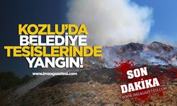 Kozlu'da Belediye Tesislerinde Yangın!