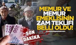 Memur ve memur emeklisinin ilk zam teklifi belli oldu!