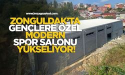 Zonguldak’ta Gençlere Özel Modern Spor Salonu Yükseliyor!