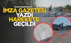 İmza Gazetesi yazarı Mehmet Çelebi'nin yazısı üzerine harekete geçildi...