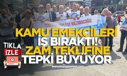 Kamu Emekçileri İş Bıraktı! Zam Teklifine Tepki Büyüyor!