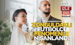 Zonguldaklı Futbolcu Ahmet Kutucu İle Sosyal Medya Fenomeni Asena Atalar Nişanlandı!