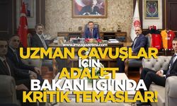 Uzman Çavuşlar İçin Adalet Bakanlığı'nda Kritik Temaslar!