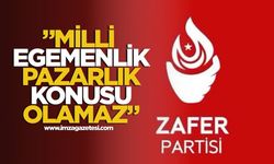 Zafer Partisi’nden anayasa uyarısı: “Milli egemenlik pazarlık konusu olamaz!”