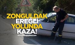 Zonguldak-Ereğli yolunda kaza!