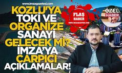 Kozlu'ya TOKİ ve Organize Sanayi Bölgesi Gelecek mi? Ali Duyar'dan İmza Gazetesi'ne Çarpıcı Açıklamalar..