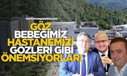 Göz bebeğimiz hastanemizi gözleri gibi önemsiyorlar!