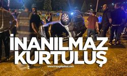 TAKLA ATAN İKİ ARAÇTAN İNANILMAZ KURTULUŞ!
