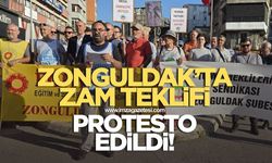 KESK, Madenci Anıtı’nda Hükümetin Zam Teklifini Protesto Etti
